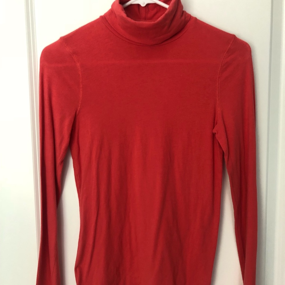 J. Crew Tissue Turtleneck Tee